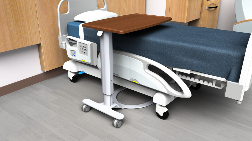 MedViron Sotto Overbed Table - 300dpi