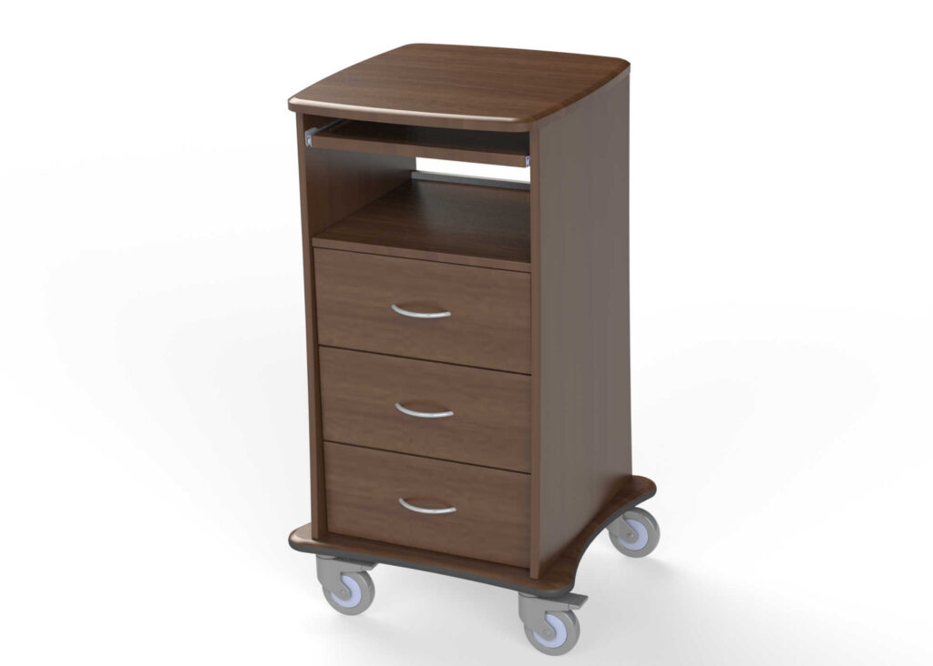 MedViron Fetal Monitor Cart