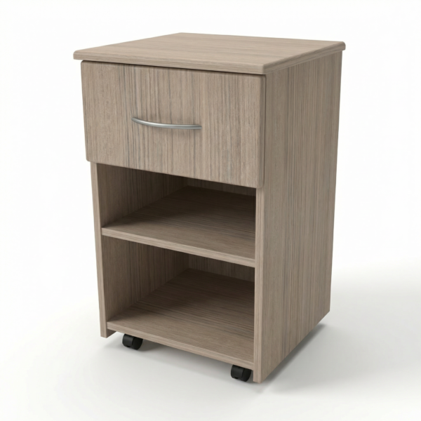Hospital Bedside Cabinet - medViron - Dura-Tough One Drawer - Aria (2)