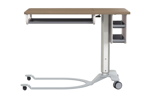 How Overbed Tables Designed for 5th-Wheel Beds Improve Bedside Workflow
