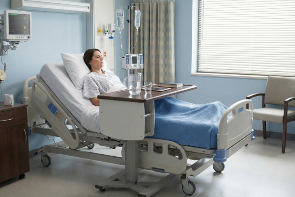 MedViron Overbed Table Accessories and Storage: Supporting Patients Without Compromising Cleanability