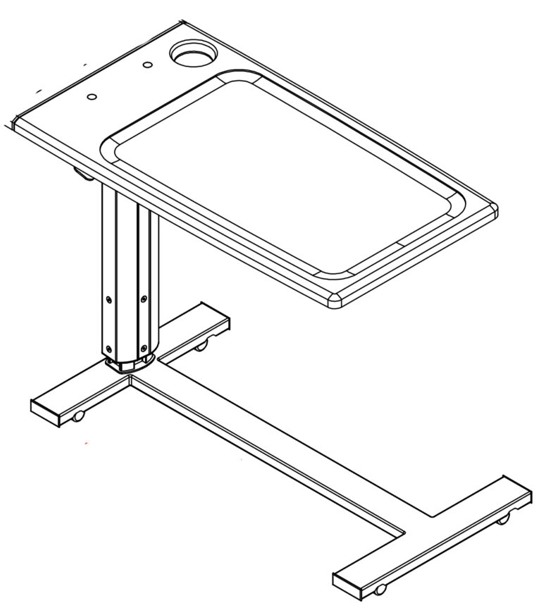 Choosing the Right Overbed Table Base Type for Patient Care ...