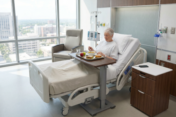 Introducing the Martello Two-Drawer Hospital Bedside Cabinet