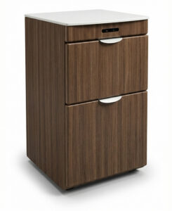 MedViron Martello Hospital Bedside Cabinet - Walnut
